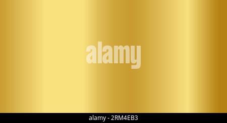 Abstrakter Hintergrund mit goldfarbenem Farbverlauf und weich leuchtender Hintergrundtextur Stock Vektor