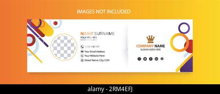 Digitale Marketingagentur und professionelles Social-Media-Template-Design Stock Vektor