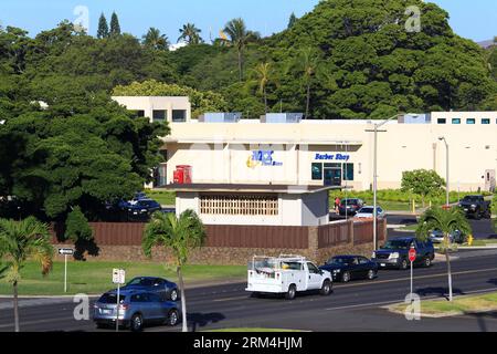 Bildnummer: 60466123 Datum: 10.09.2013 Copyright: imago/Xinhua (130912) -- HAWAII, 12. September 2013 (Xinhua) -- Ein Supermarkt für Soldaten wird im Pearl Harbor in Hawaii, USA, 10. September 2013 gesehen. Pearl Harbor liegt auf der Insel Oahu, Hawaii, westlich von Honolulu. Ein Großteil des Hafens und der umliegenden Ländereien ist eine Tiefwasserbasis der US-Marine. Es ist auch das Hauptquartier der Pazifikflotte der Vereinigten Staaten. (Xinhua/Zha Chunming) (Axy) U.S.-HAWAII-PEARL HARBOR PUBLICATIONxNOTxINxCHN Militär Marine xas x0x 2013 quer 60466123 Datum 10 09 2013 Copyright Imago XINHUA Stockfoto