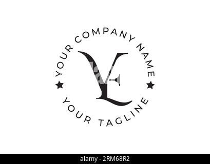 EV Luxury Letter Mark Monogramm Logo Design, Lettermark Logos für trendige Marke Conecpt für Unternehmen oder Unternehmen, Premium elegant Logo Stock Vektor