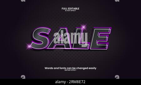 Vector happy new year 2023 3d text effect Stock Vektor