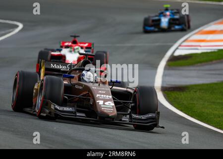 16 NISSANY Roy (isr), PHM Racing von Charouz, Dallara F2, Action während der 11. Runde der FIA Formel 2 Meisterschaft 2023 vom 25. Bis 28. August 2023 auf dem Zandvoort Circuit in Zandvoort, Niederlande Stockfoto