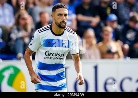 Zwolle, Netherlands. 27th Aug, 2023. ZWOLLE, NETHERLANDS - AUGUST 27: Younes Namli of PEC Zwolle during the Dutch Eredivisie match between PEC Zwolle and FC Utrecht at the MAC3PARK stadion on August 27, 2023 in Zwolle, Netherlands (Photo by Rene Nijhuis/Orange Pictures) Credit: Orange Pics BV/Alamy Live News Stock Photo