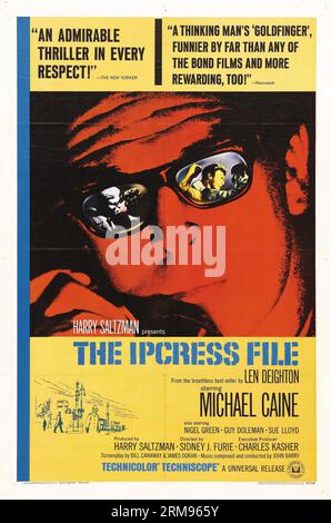 Die Ipcress-Datei (Universal, 1965). Michael Caine/Harry Palmer Spionage-Serie. Stockfoto