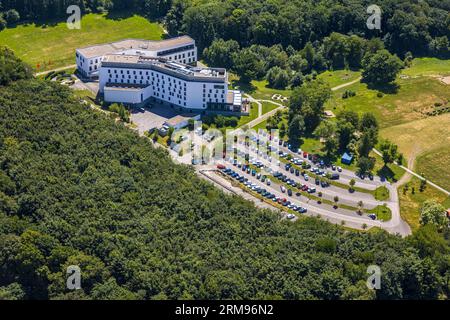 Luftaufnahme, IG-Metall Bildungszentrum, Obersprockhövel, Sprockhövel, Ruhrgebiet, Nordrhein-Westfalen, Deutschland, Ausbildungszentrum, Bildung, Bildungswesen Stockfoto