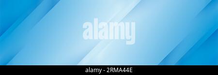 Abstrakte blaue geometrische dynamische Form Metalschichten subtile Hintergrunddarstellung. Stockfoto