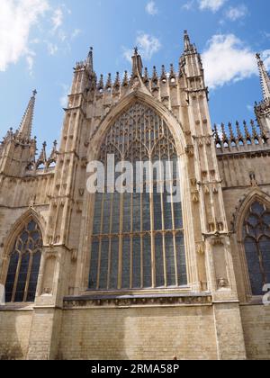 Das East Window York Minster Stockfoto