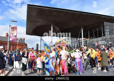 Butetown Carnival, Cardiff Bay, Cardiff, Wales Stockfoto