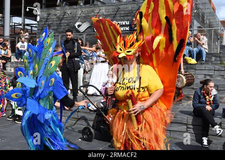 Butetown Carnival, Cardiff Bay, Cardiff, Wales Stockfoto