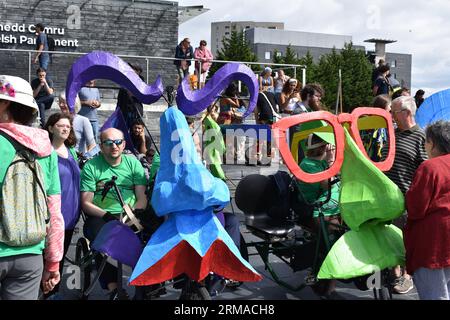 Butetown Carnival, Cardiff Bay, Cardiff, Wales Stockfoto