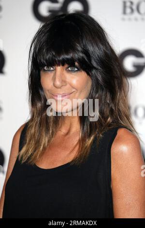 Claudia Winkleman nimmt an den GQ Men of the Year Awards der Tate Modern in London Teil. Stockfoto