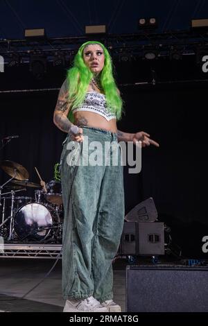 Leeds, Großbritannien. Sonntag, 27. August 2023 ZAND tritt beim Leeds Festival 2023 im Bramham Park auf © Jason Richardson / Alamy Live News Stockfoto