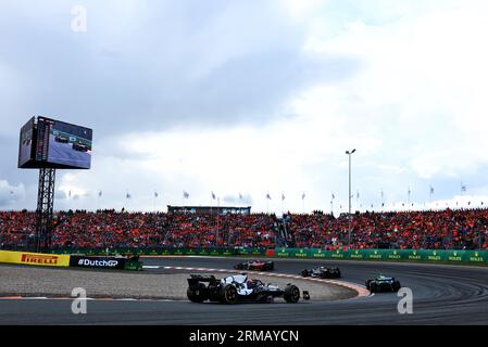 Zandvoort, Netherlands. 27th Aug, 2023. Liam Lawson (NZL) AlphaTauri AT04. 27.08.2023. Formula 1 World Championship, Rd 14, Dutch Grand Prix, Zandvoort, Netherlands, Race Day. Photo credit should read: XPB/Press Association Images. Credit: XPB Images Ltd/Alamy Live News Stock Photo