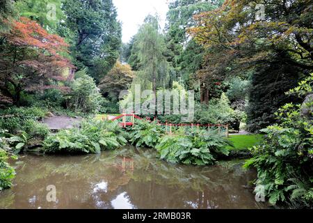 Der Chinesische Garten in Biddulph Grange, Cheshire Stockfoto