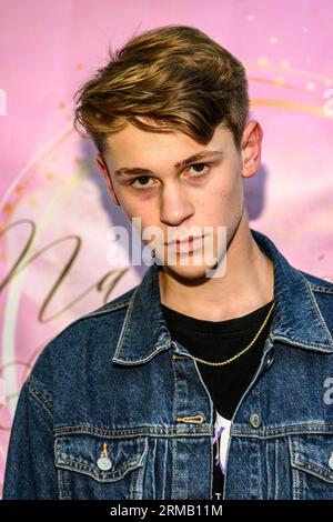 Los Angeles, USA. 26. August 2023. Rapper Jesse Peterson nimmt an Natalie Kopyans 13. Geburtstag im berühmten Hub in Los Angeles, CA 24. August 2023 Teil Credit: Eugene Powers/Alamy Live News Stockfoto