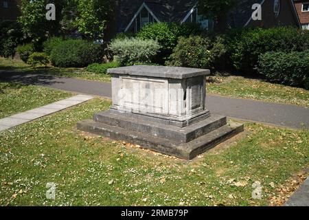 Gelände der St. Pauls Church Deptford London England Großbritannien Stockfoto