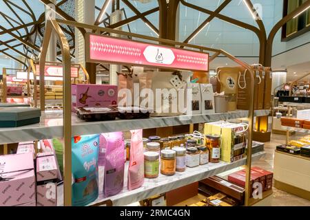 Food Lab - Lebensmittel gesunde Lebensmittel Marke von Bahrain Flughafen Duty-Free-Shop Stockfoto