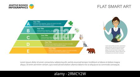 Folienvorlage Für Biologiekonzepte Stock Vektor
