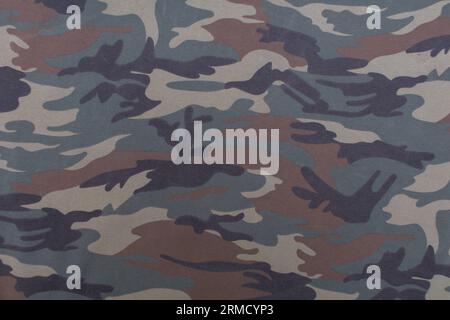 Nahtlose Camouflage trendige Stil Camouflage Muster Nachdruck Vektor Illustration Khaki Textur Armee grün Jagd Stockfoto