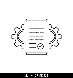 User Synergy Icon Design Vector Stock Vektor