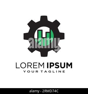 Symbol für lineare Produktion wie Effizienzsteigerung. Konzept des einfachen Investitionsdiagramms. Flachstrich Art Style Trend moderne Prognose Logotyp Graphic Simp Stock Vektor