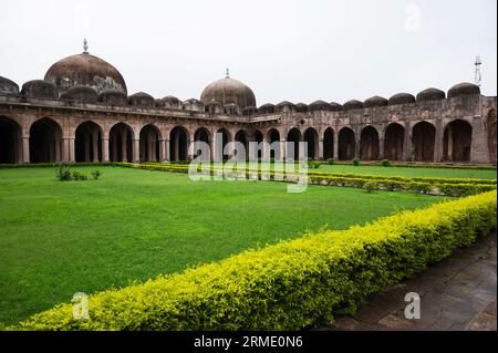 JAMA oder Jami Masjid in Mandu, Madhya Pradesh, Indien Stockfoto