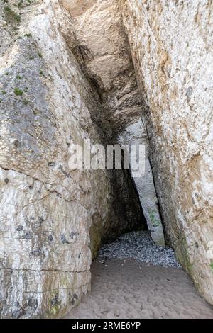 White Rocks Cliff Path, Portstewart Strand, (Strand), Portstewart, County Londonderry, Nordirland, Vereinigtes Königreich Stockfoto
