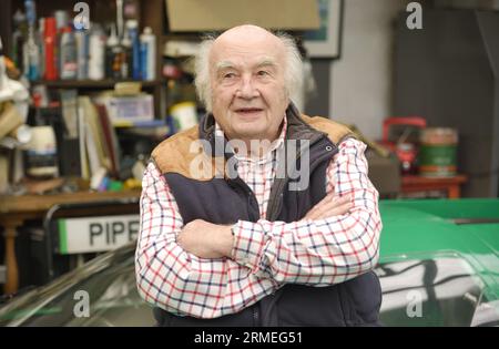 david Ruff Piper Rennfahrer Stockfoto