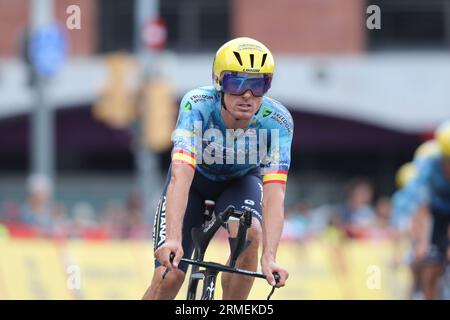 Luis Leon Sanchez Spanien Astana Stockfoto