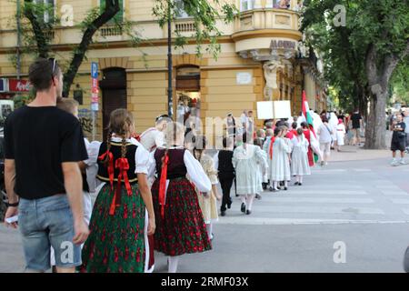 Interetno Festival 2023 Folk Kids Stockfoto