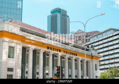 Kuala Lumpur, Malaysia - 10. Juli 2023 : Telekom Museum Stockfoto