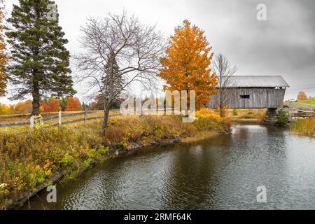 AM Foster Bridge, Cabot, Washington County, Vermont, USA Stockfoto