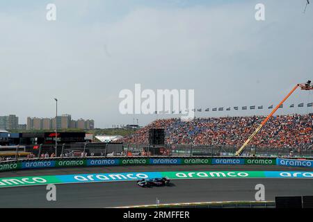 25. August 2023, Circuit Park Zandvoort, Zandvoort, FORMEL 1 HEINEKEN DUTCH GRAND PRIX 2023, auf dem Bild Pierre Gasly (FRA), BWT Alpine F1 Team Stockfoto