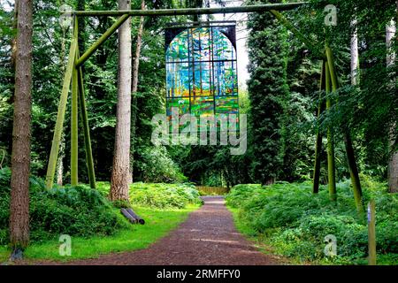 Kathedrale, Skulpturenpfad, Forest of Dean, Gloucestershire. Stockfoto