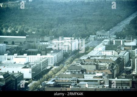 Ost-Berlin, September 1976. Stockfoto