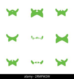 Symbolsatz Für Logos Stock Vektor