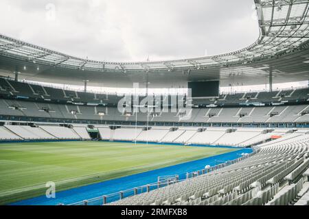 Sain Denis, Frankreich. 28. August 2023. Blick auf den Stade de France. In Saint-Denis, Frankreich, am 28. August 2023. Foto: Jeremy Paoloni/ABACAPRESS.COM Abaca Press/Alamy Live News Stockfoto