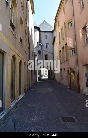 Stadttor in den Straßen Stockfoto