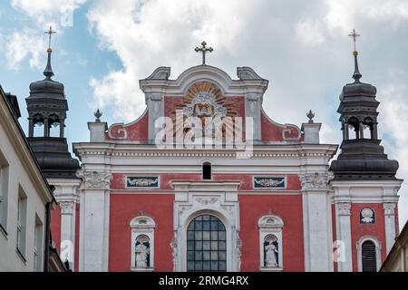 Poznan-Basilika der Muttergottes der ewigen Hilfe, Maria Magdalena und St. Stanislaus Stockfoto
