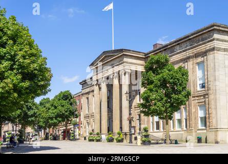 Macclesfield Town Hall in Macclesfield Market Place Macclesfield Cheshire East England Großbritannien GB Europa Stockfoto