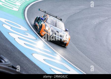 Zandvoort, Niederlande. 26. August 2023. #26 Lucas Groeneveld (NL, Team GP Elite), Porsche Mobil 1 Supercup auf dem Circuit Zandvoort am 26. August 2023 in Zandvoort, Niederlande. (Foto von HIGH TWO) Credit: dpa/Alamy Live News Stockfoto