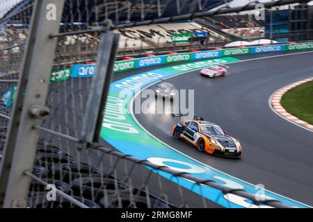 Zandvoort, Niederlande. 26. August 2023. #26 Lucas Groeneveld (NL, Team GP Elite), Porsche Mobil 1 Supercup auf dem Circuit Zandvoort am 26. August 2023 in Zandvoort, Niederlande. (Foto von HIGH TWO) Credit: dpa/Alamy Live News Stockfoto