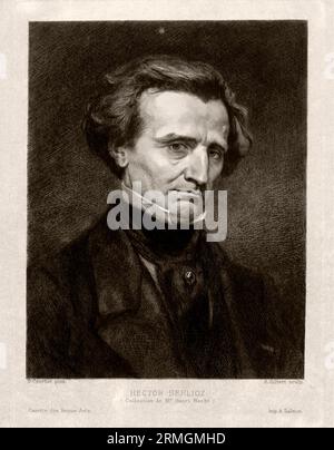 Hector Louis Berlioz (1803 – 1869) Stockfoto