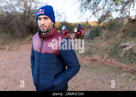 La Rioja, Argentinien. 28. August 2023. BENAVIDES Kevin (arg), Portrait während der Phase 1 der Desafio Ruta 40 2023 um La Rioja, 4. Runde der Rallye-RAID-Weltmeisterschaft 2023, am 28. August 2023 in La Rioja, Argentinien - Foto Julien Delfosse/DPPI Credit: DPPI Media/Alamy Live News Stockfoto