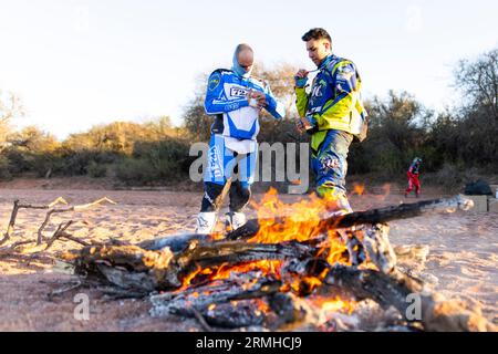 La Rioja, Argentinien. 28. August 2023. ANDUJAR Manuel (arg), Yamaha Raptor 700, FIM W2RC, Portrait während der Phase 1 der Desafio Ruta 40 2023 um La Rioja, 4. Runde der Rallye-RAID-Weltmeisterschaft 2023, am 28. August 2023 in La Rioja, Argentinien - Foto Julien Delfosse/DPPI Credit: DPPI Media/Alamy Live News Stockfoto