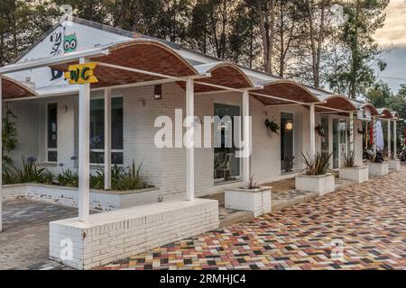 Städtischer Zoo von Guadalajara, Jahr 1985. Gründungsmitglied von AIZA, Iberische Vereinigung der Zoos und Aquarien, bestehend aus Zoos in Spanien und Portugal. Stockfoto