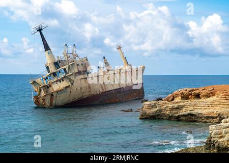 Zypern: Edro III Shipwreck Stockfoto