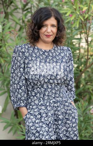 Angouleme, Frankreich. August 2023. Kaouther Ben Hania nimmt am 16. Französischsprachigen Filmfestival Angouleme am 22. August 2023 in Angouleme Teil. Foto: David Niviere/ABACAPRESS.COM Abaca Press/Alamy Live News Stockfoto