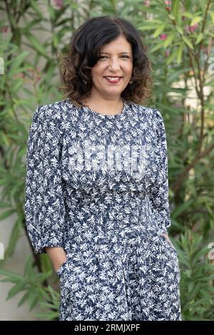 Angouleme, Frankreich. August 2023. Kaouther Ben Hania nimmt am 16. Französischsprachigen Filmfestival Angouleme am 22. August 2023 in Angouleme Teil. Foto: David Niviere/ABACAPRESS.COM Abaca Press/Alamy Live News Stockfoto