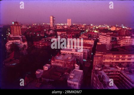 Sky Line & Arial View von South Mumbai, Indien Stockfoto